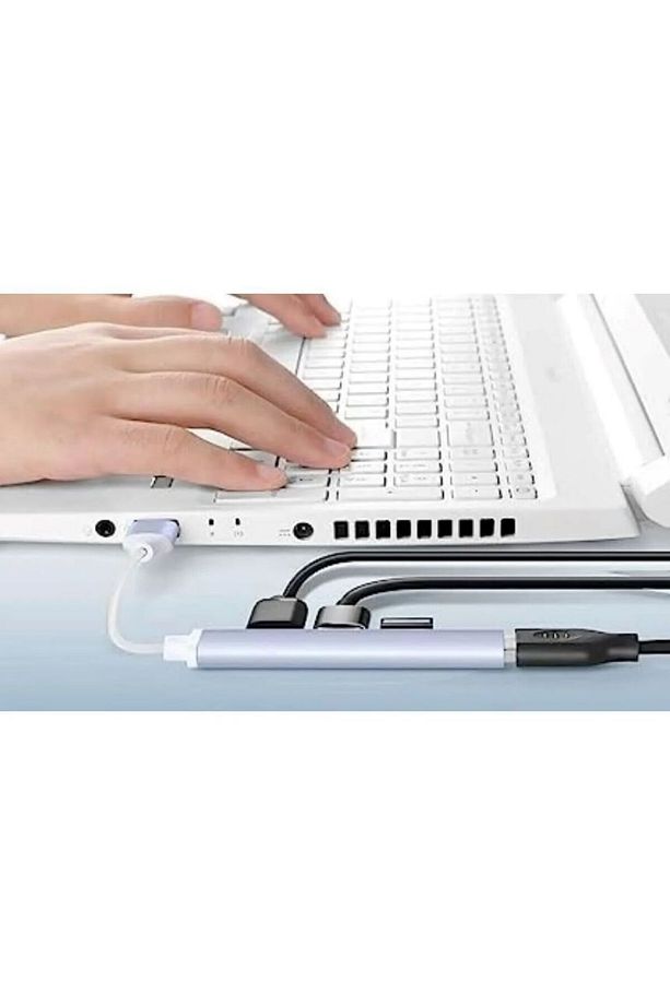 Type C Girişli Usb Çoklayıcı Usb - 4 Type-C Girişli Usb Çoğaltıcı, Usb Hub Usb 3.0 4-port Hub - 3