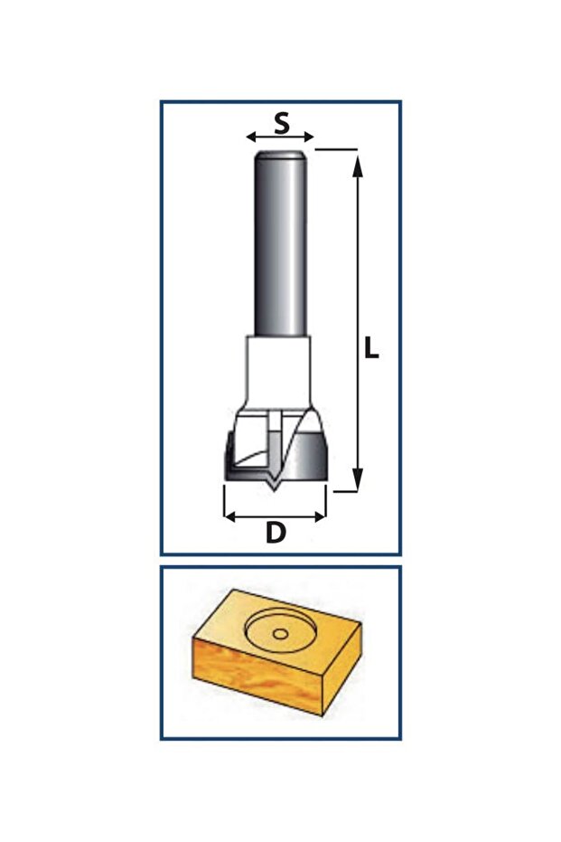 35x70mm Menteşe Bıçağı - 2