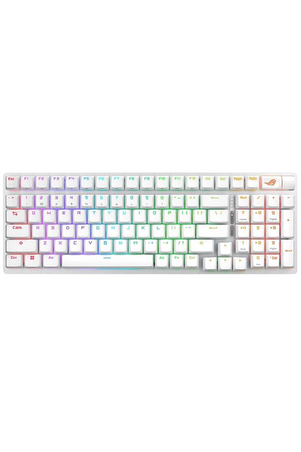 Rog Strıx Scope Iı 96 Nx Snow Switch Türkçe Rgb Kablosuz Mekanik Gaming Klavye - 1