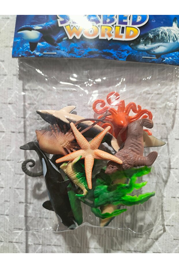 Samatlı Deniz Hayvanları 10 Parça - 2