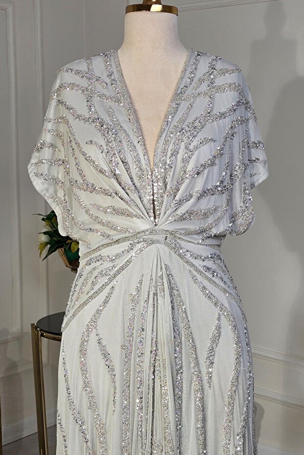 Gri İthal Abiye 1010 - 6