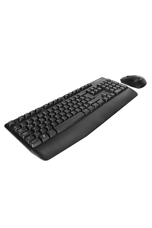 Siyah Q Kablosuz Klavye Mouse Set (KM-973 ) - 2