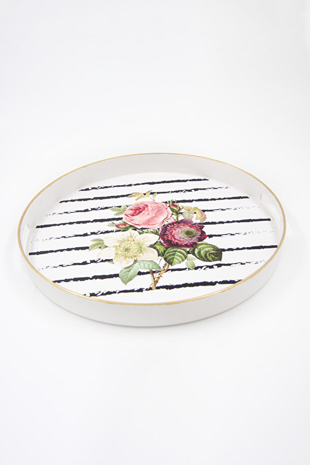Rose Oval Tray