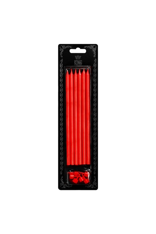 20 Cm Kırmızı Mum - 1