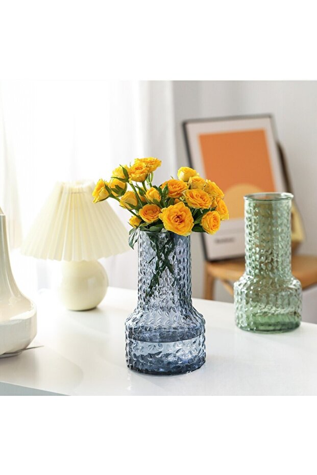 Bubble Scandinavian Vazo Gri - 8