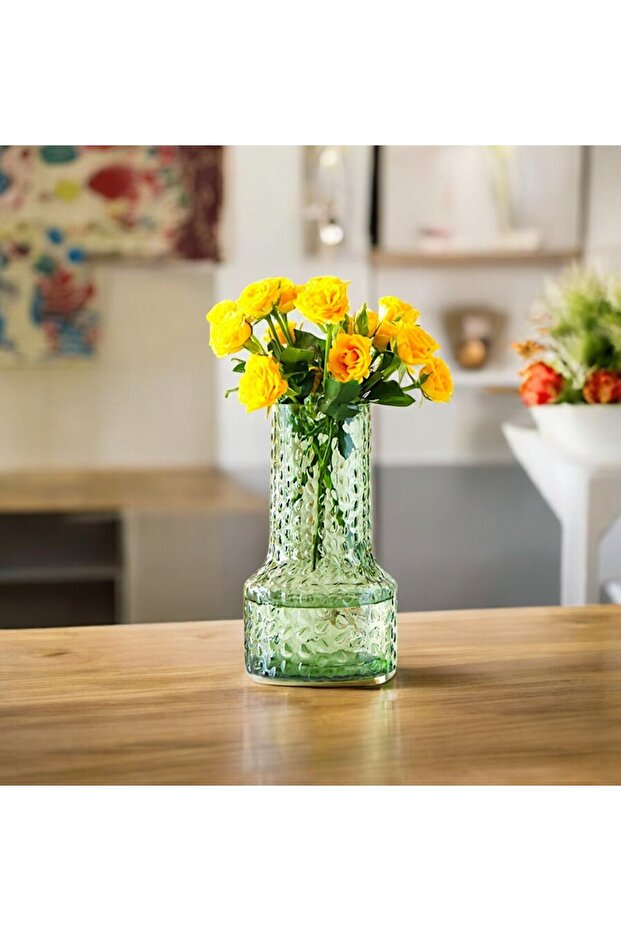 Bubble Scandinavian Vazo  Yeşil - 1