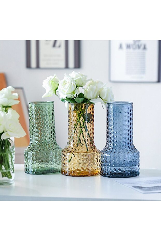 Bubble Scandinavian Vazo Amber - 8