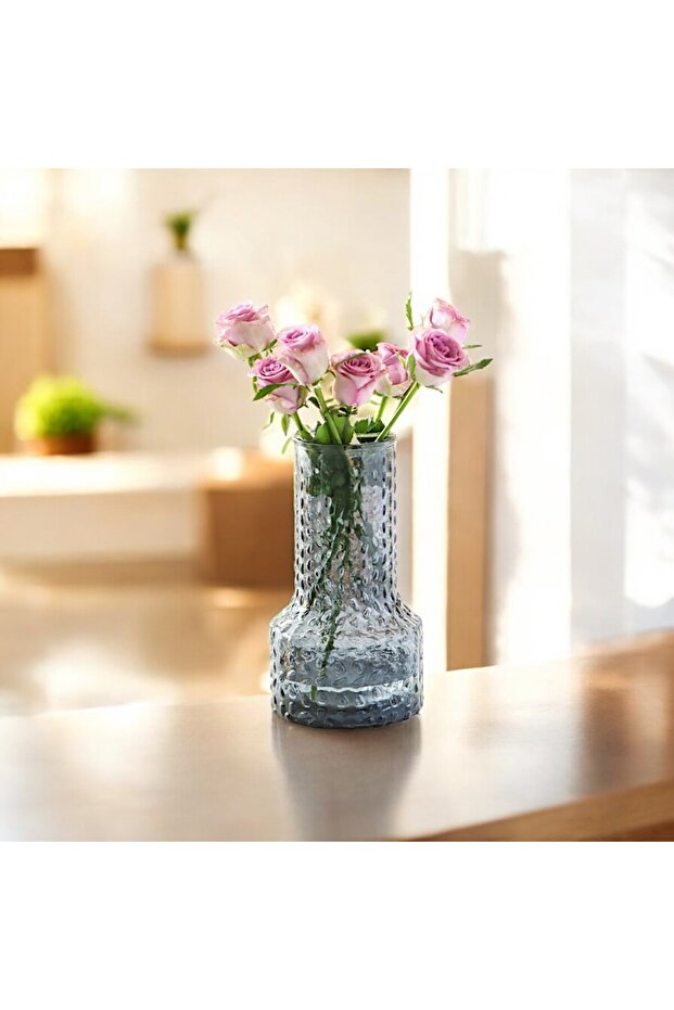 Bubble Scandinavian Vazo Gri - 5