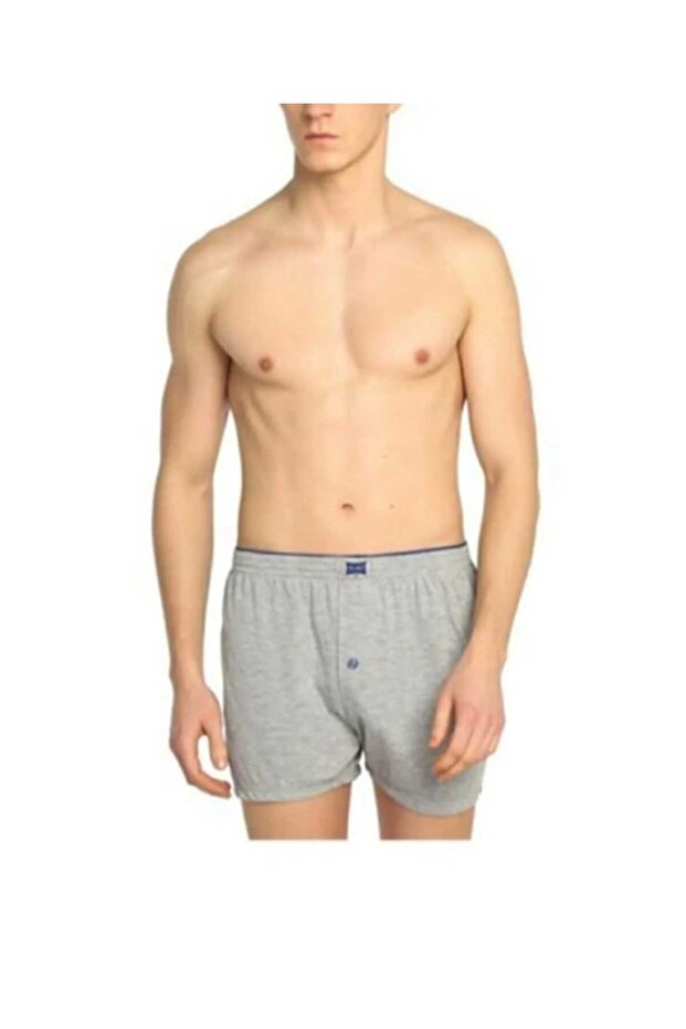 الملاكمين الرجال القطن زر واحد - 1