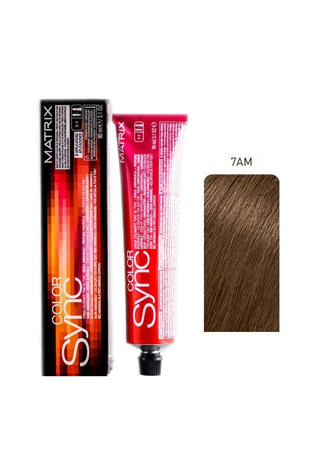 Color Sync 7AM - Kumral Küllü Moka Amonyaksız Saç Boyası 90ml - 1