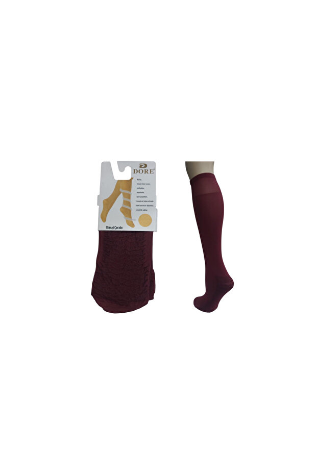 Women's Massage Socks That Do Not Show Thick Skin under the Knee