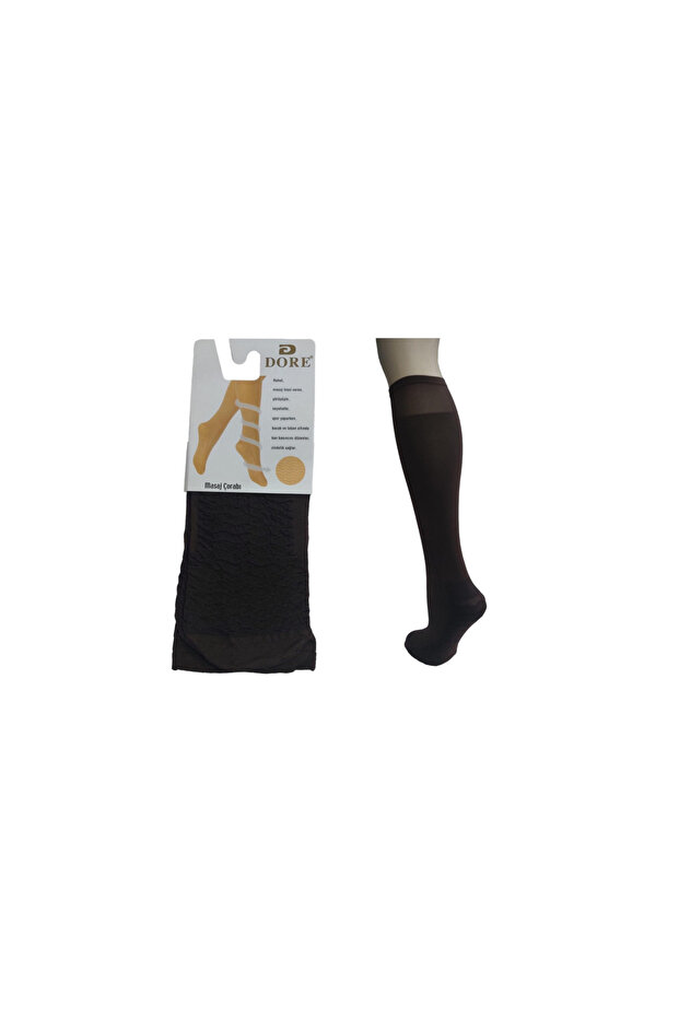Set of 6 Women's Massage Socks Without Thick That Show the Knee