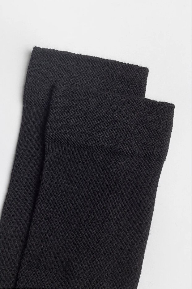 Erkek Bambu Siyah Çorap - 3