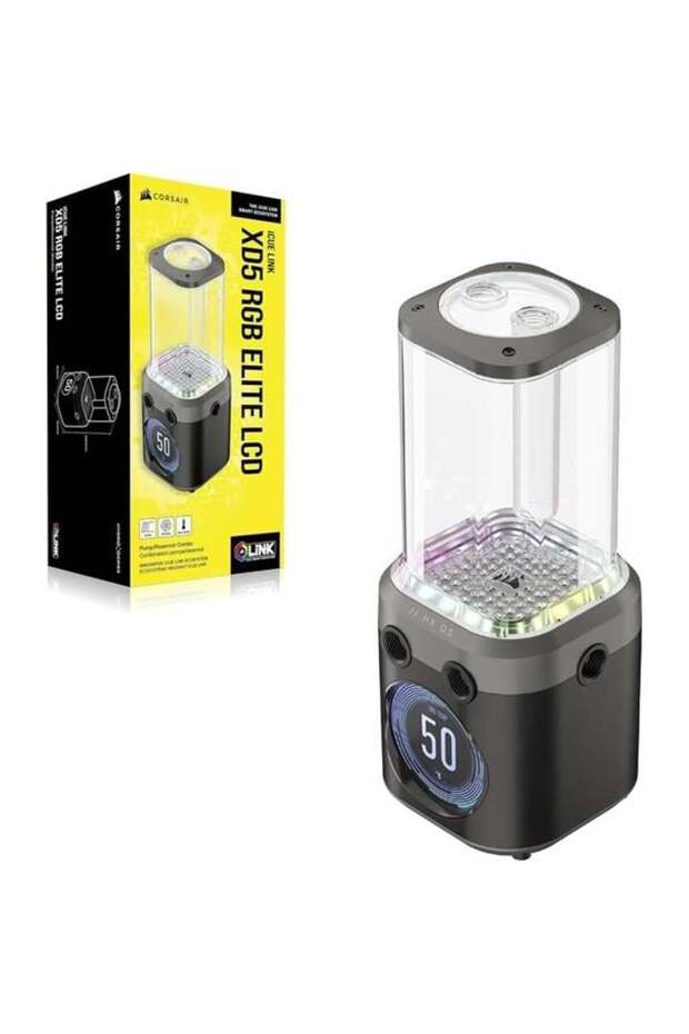 iCUE LINK XD5 RGB ELITE CX-9040009-Ww Pump/Reservoir Combo - Stealth Gray - 2