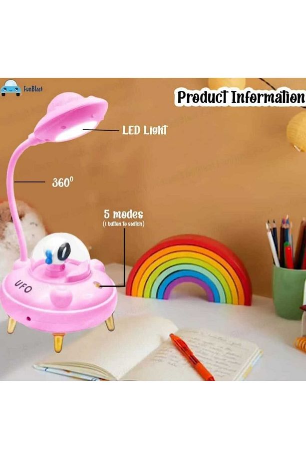 Temalı Masa Lambası- (1'Lİ PAKET) Çalışma Masası Led Lambası, Şarj Edilebilir Masa Lambası - 3