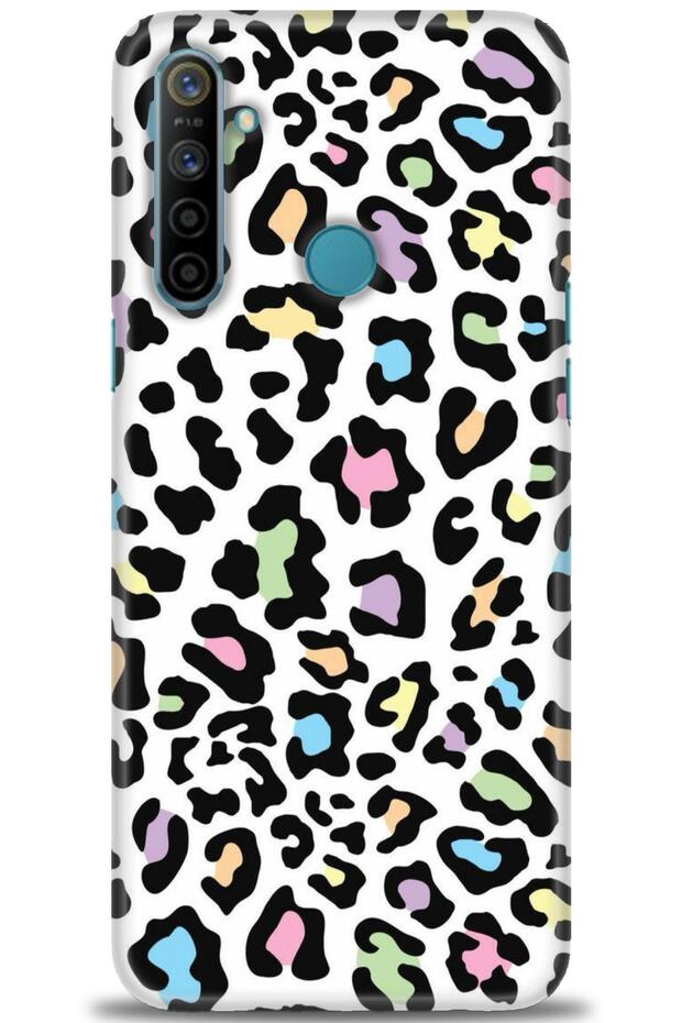 Realme 5I / 6I / C3 Case Hd Printed Case - Colorful Leopard