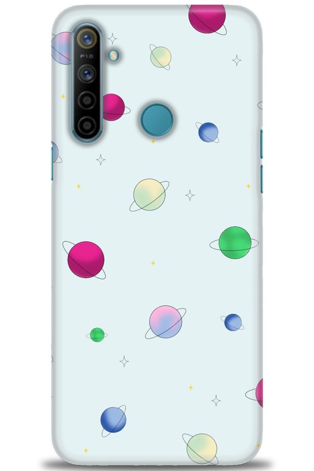 Realme 5I / 6I / C3 Case Hd Printed Case - Planets Drawing