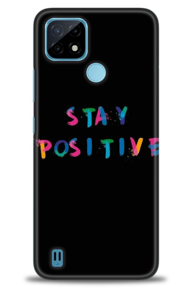 Infinix Hot 10t Case Hd Printed Case - Stay Positive