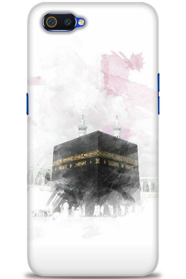 Realme C2 Case Hd Printed Case - Kaaba + Full Screen Protector