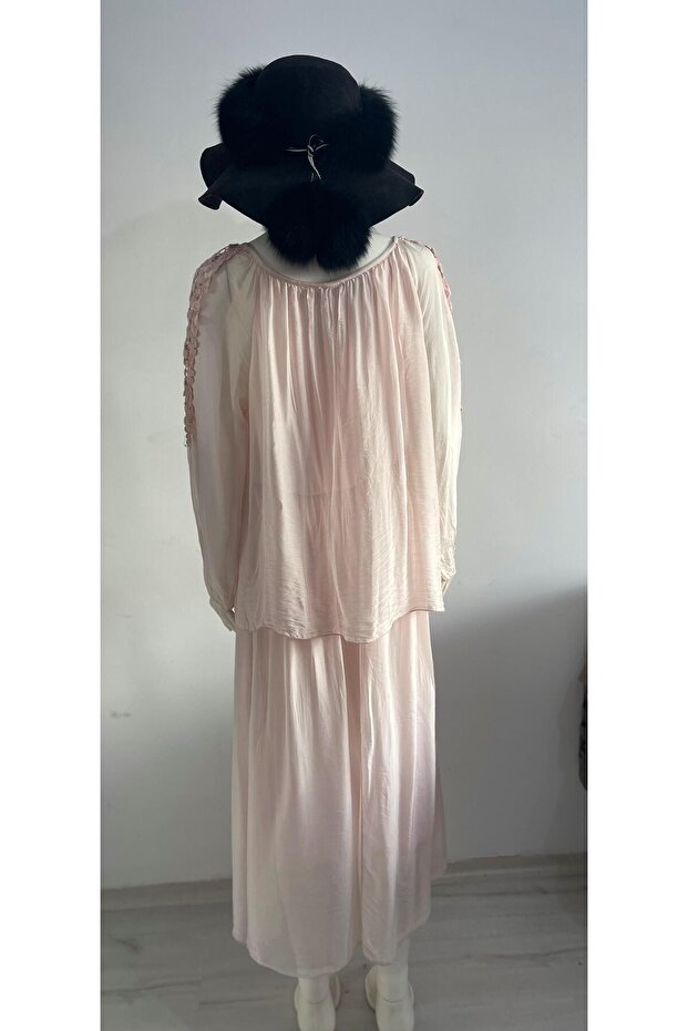 İtalyan İpek Elbise - 2