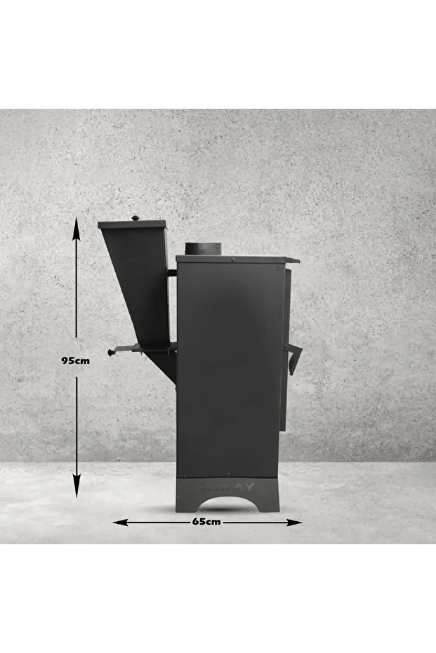 LOTUS TEK CAMLI PELET ŞÖMİNESİ - 5