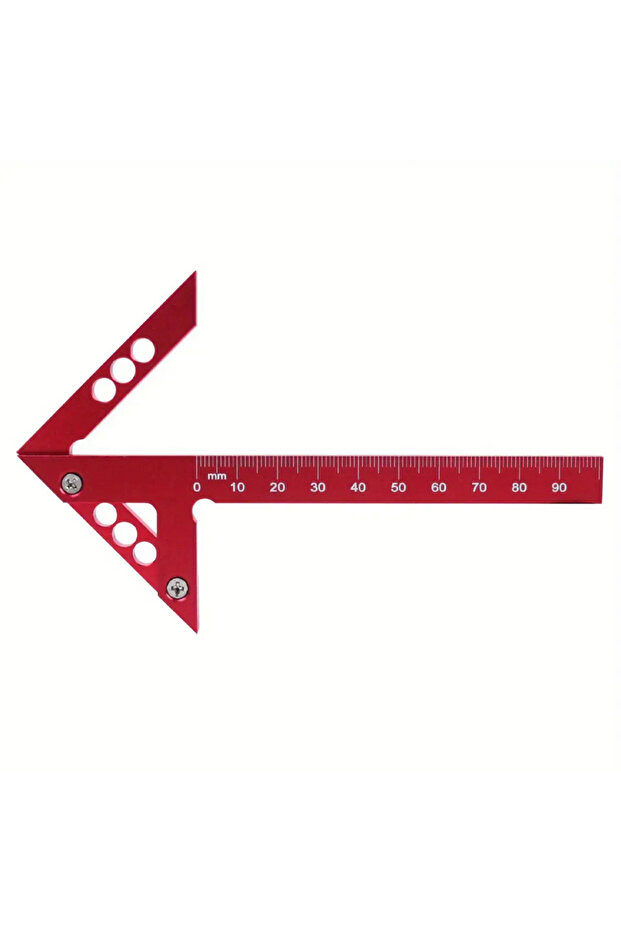 Carpenter Miter Ruler Protractor Right Angle Triangular Ruler - 6