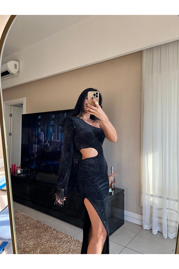 Siyah Elbise - 1