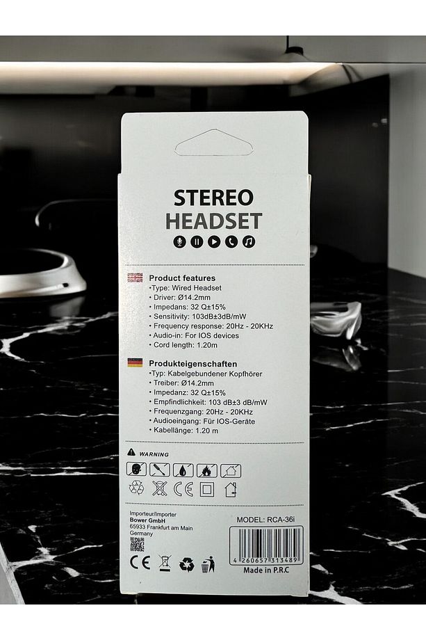 Yüksek Performanslı Stereo Kulaklık - Mikrofonlu Lightning Ios Uyumlu - 2