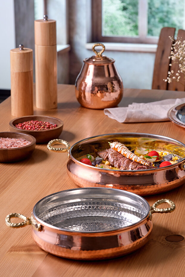 Göbeklitepe Bakır Sahan 22 cm - 1