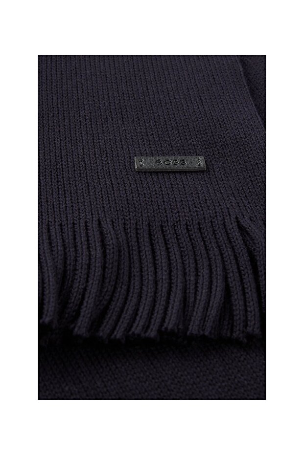 İşlenmemiş yünden raşel örme atkı - 4