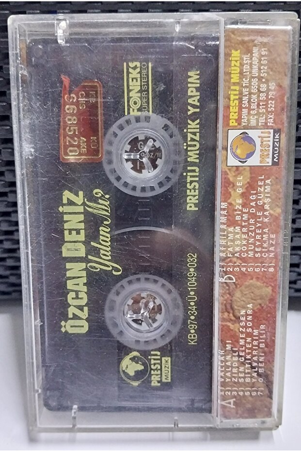 Özcan Deniz Yalan Mı Kaset - 2