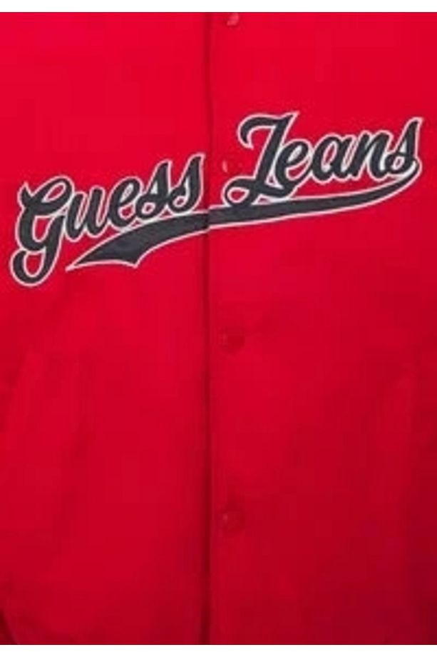 Jeans Gj Bomber Wıth Patch Erkek Kırmızı Mont M4bl24wg932-g585 - 4