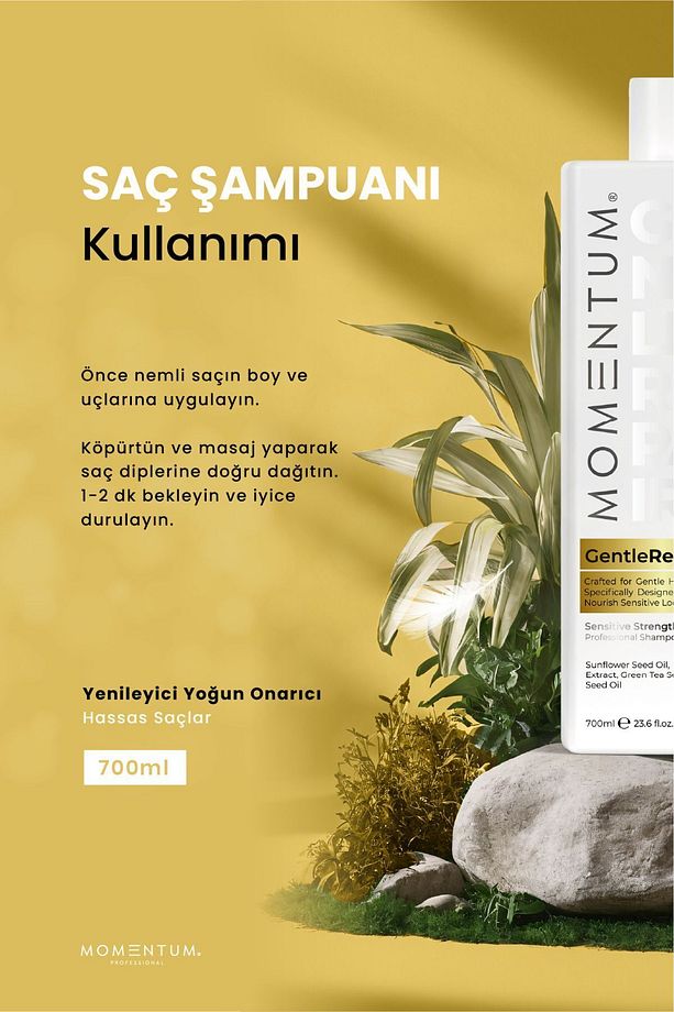 ŞAMPUAN GENTLE REPAİR 700 ML - 2