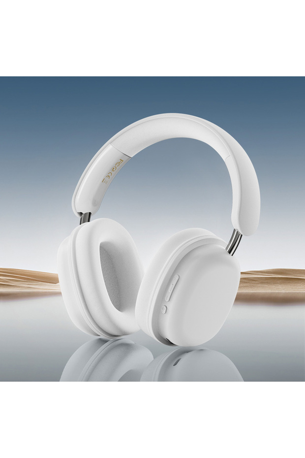 Bluetooth Kulaklık Wiwu TD-05 Elite Serisi Katlanabilir Pure Bass Hi-Fi Kulak Üstü v5.3 Beyaz - 5