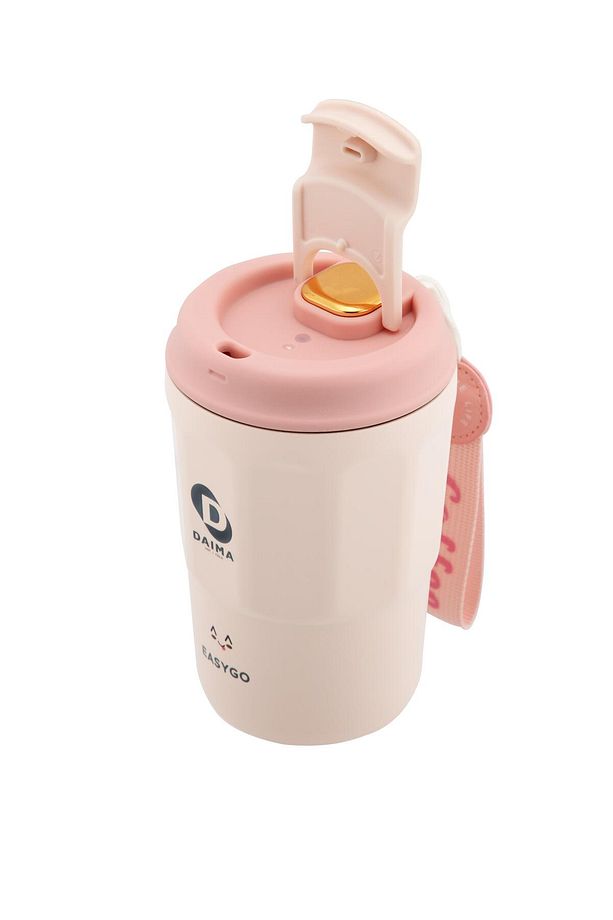 Brioni Daima Easy Go 380 ml Sıcak-soğuk Çelik Pembe Termos - 3