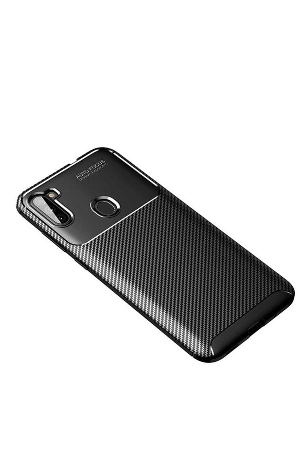 Galaxy A11 Case Zore Negro Silicone Cover - Black