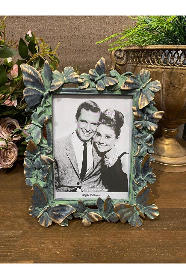 Dekoratif Polyester Resim Çerçevesi Kelebek Model - 1