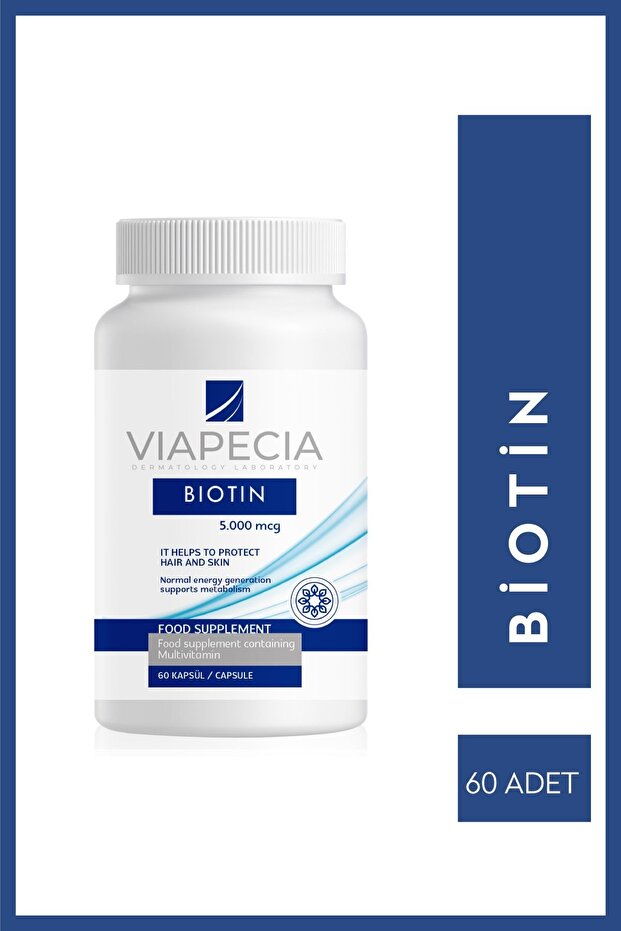 Biotin 5000 Mcg 60 Kapsül - 1