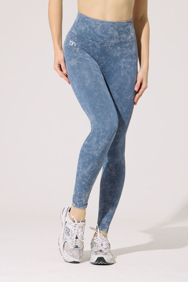 Basic Batik Desen Push Up Tayt - 2