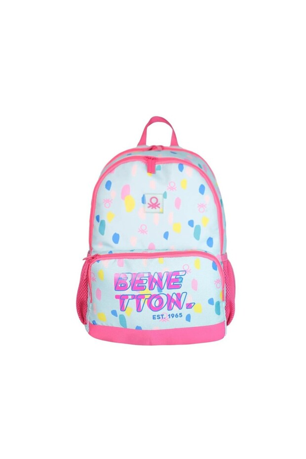 United Colors of Benetton. Brush Effect Girls' Primary School Bag