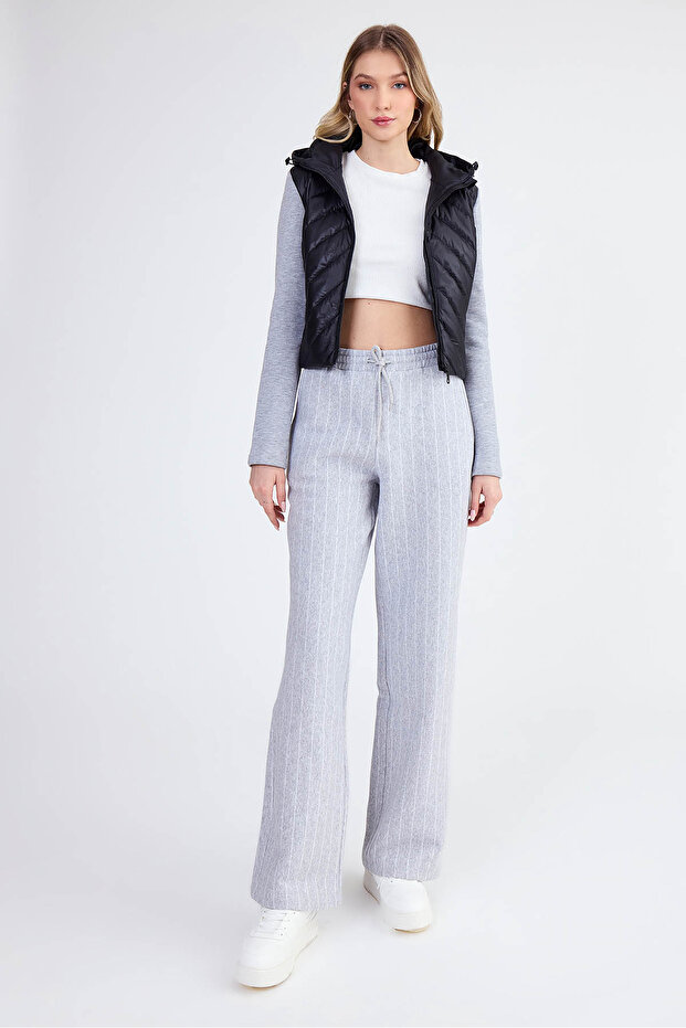 Şapkalı Kapitone Mont - 2