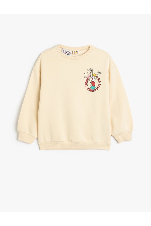 Lola Bunny Sweat Licensed Crew Neck Long Sleeve Ribbon