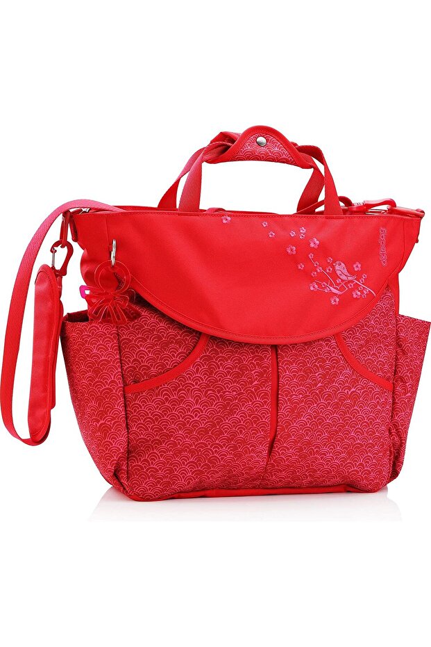 Sakawa Sumo Mother Baby Care Bag/Red