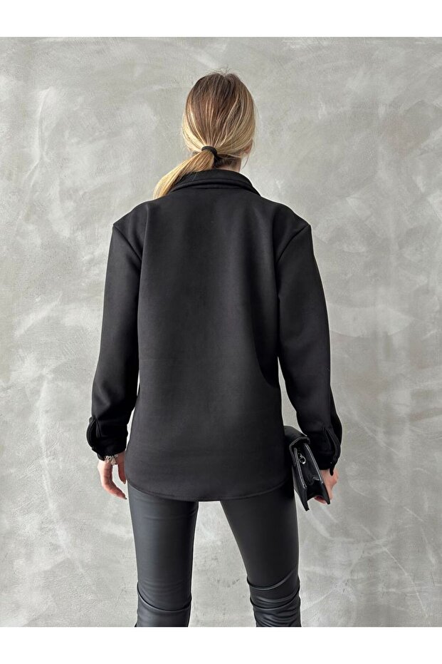 SÜET İNCİLİ GÖMLEK - 5