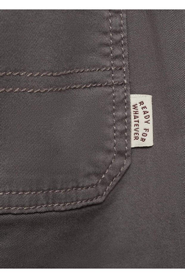 Beli elastik pantolon - 7