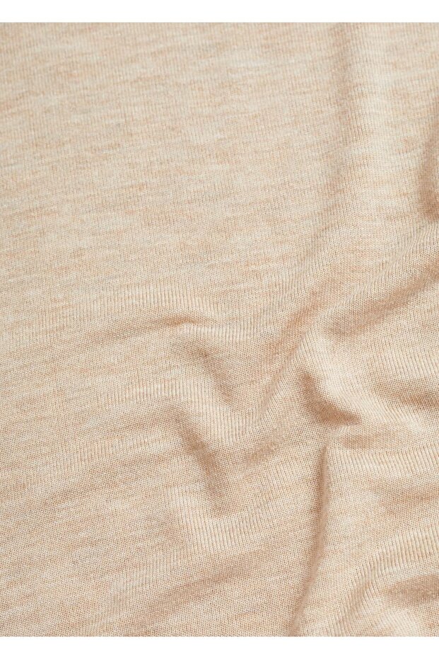 Kısa Kollu Triko Tişört - 6