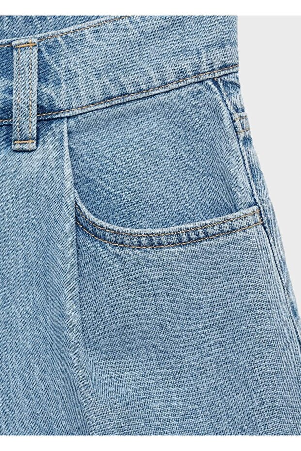 Pensli denim şort - 7