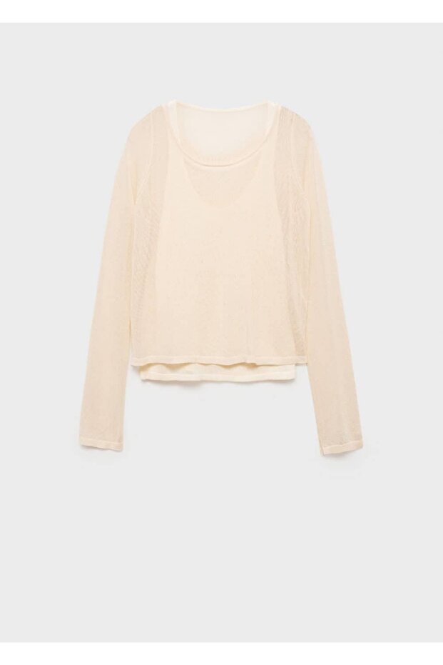 Karma örgü kazak - 3