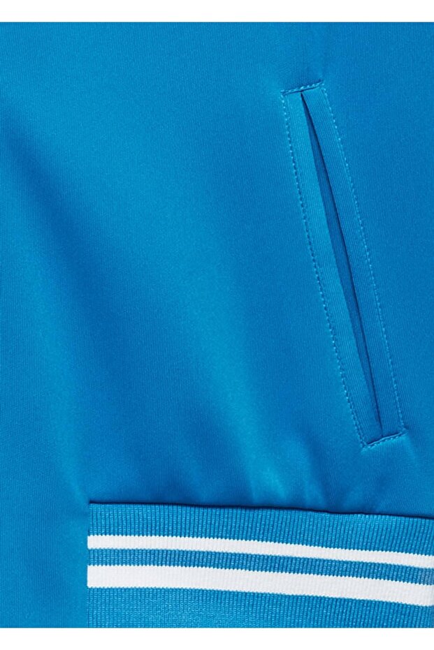 Contrast Striped Bomber Jacket - 7