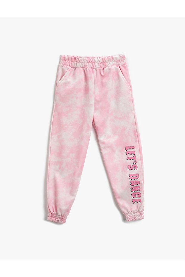Batik Patterned Jogger Sweatpants